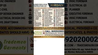 #electrician#storekeeper#scaffolding#pipefitter#mechanicalfitter#rigging#helper#pipefabrication#hvac