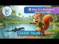 Pip Sees a Shadow Moving By ITSELF |  Oasis Tales Ep  1 | kids stories - bedtime stories