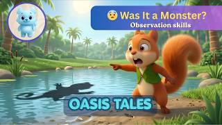 Pip Sees a Shadow Moving By ITSELF | Oasis Tales Ep 1 | kids stories - bedtime stories