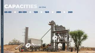 Asphalt batch mix plant installation EM 1250 (80-100 tph) - Introduction and step 1