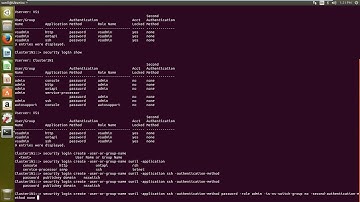 Manage Users NetApp Cmode 9.4