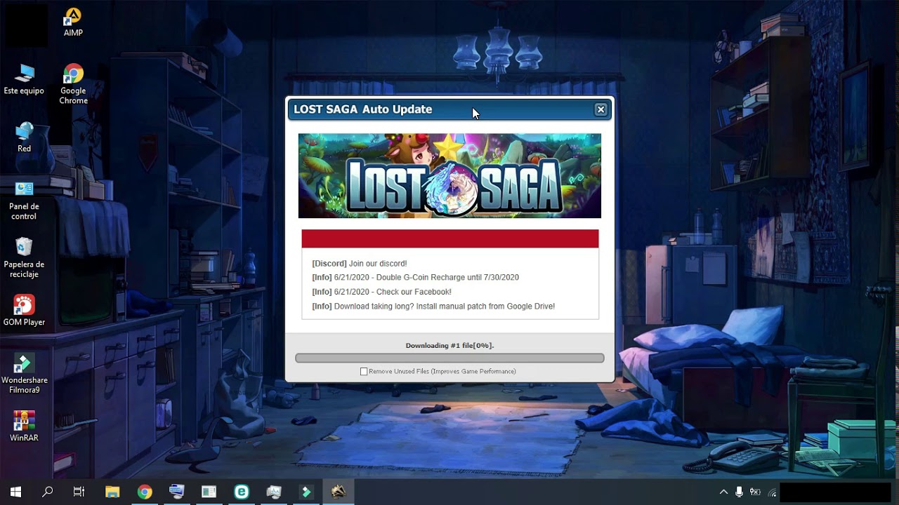 Lost Saga ERROR