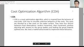 Sub Image Histogram Equalization using Coot Optimization Algorithm for Segmentation and Parameter Se
