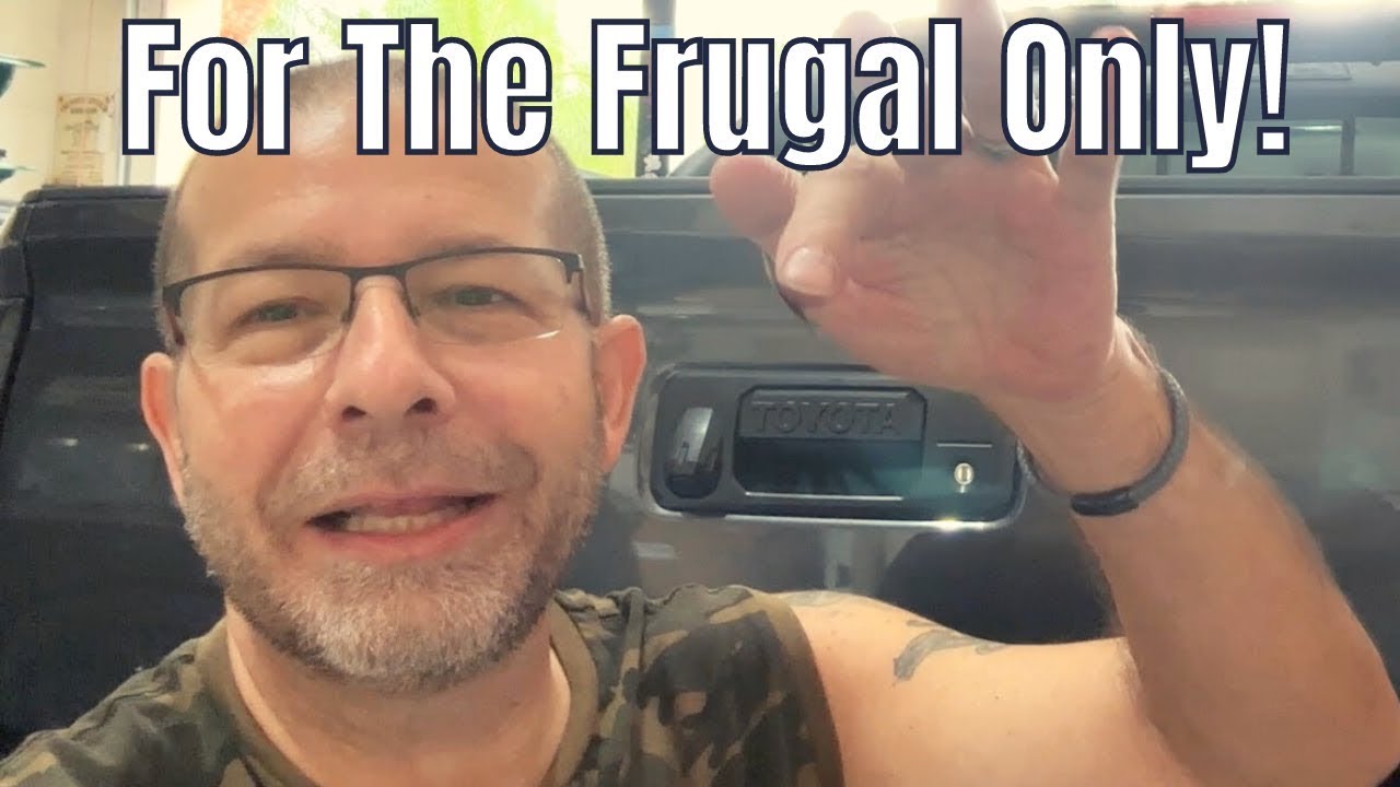 Simpler Way To Reduce Tacoma Camera Glare