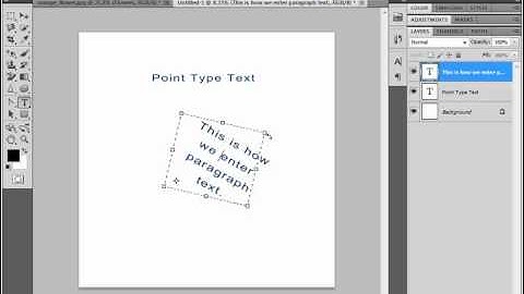 Photoshop CS5 Tutorial Editing the Bounding Box Adobe Training Lesson 11.4