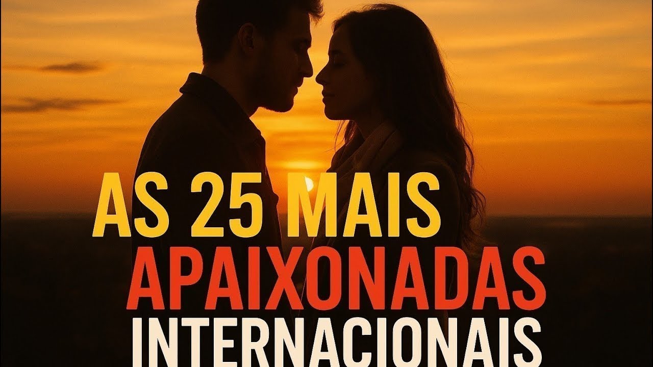 20 + APAIXONADAS INTERNACIONAIS ROMÂNTICAS INTERNACIONAIS Best Romantic Love Longs Anos 70 80 90❤️