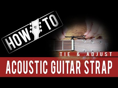 how-to-tie-and-adjust-an-acoustic-guitar-strap-by-lindo-guitars