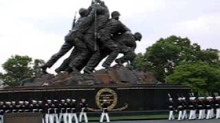 US Marine Corps Sunset Parade 20090707 end