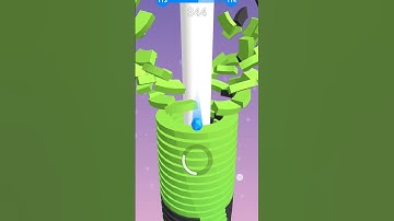 Stack ball game video 2#gameplay #stackball #shorts