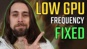 HOW TO FIX Unstable/Low GPU Frequency  [ 2022 Guide ]