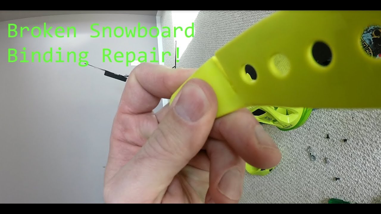 How to Get Spare Parts for Broken Snowboard Bindings