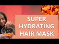 DIY HAIR MASK for DRY HAIR| Hydrating Hair Mask