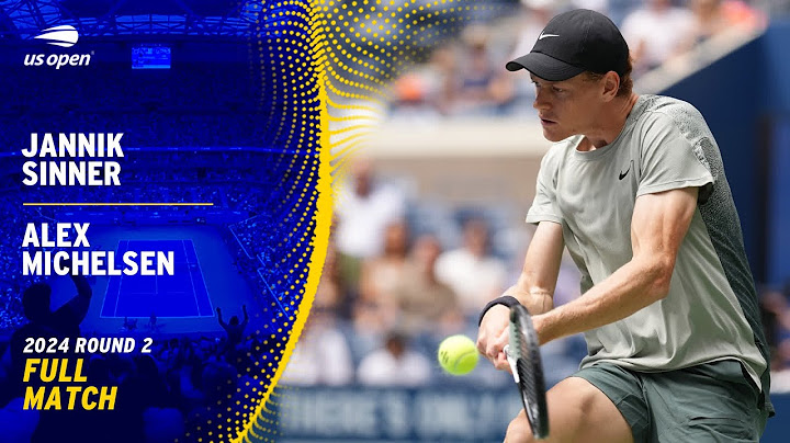 Jannik Sinner vs  Alex Michelsen Full Match | 2024 US Open Round 2