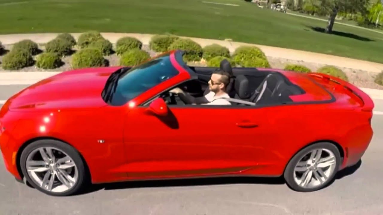 2016 Chevrolet Camaro Convertible 2 0l Roof Operation Automototv Youtube