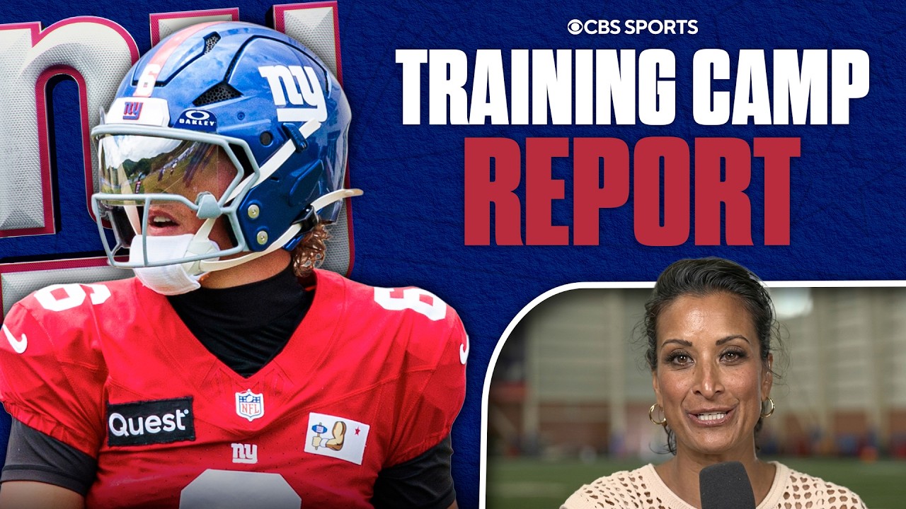 Giants Training Camp UPDATE: Jaxson Dart and Abdul Carter impress, Terrion Arnold visits with team