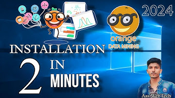 How to Download and Install Orange Mining Tool Data Analyst on Windows 10/11 [2024] | in Hindi
