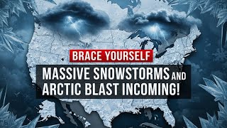 Brace Yourself: Massive Snowstorms and Arctic Blast Incoming!#WinterStorm #ArcticOutbreak #Snowfall