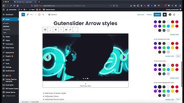 Gutenslider - Arrow Styles