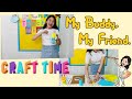 My Buddy My Friend Art - Wizbee Craft Time with Teacher Micah (Wizbee Preschool Zoom Online Class)