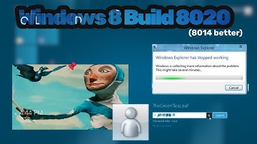 The buggier build of Windows 8 Build 8014....?