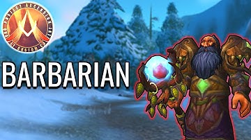 Barbarian Class - Is it Good? | WoW with Custom Classes (Conquest of Azeroth ALPHA)