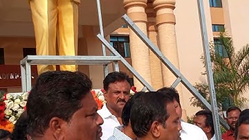 KRISHNA UNIVERSITY VICE CHANCELLOR INAUGURATION SPEECH AT DR BR AMBEDKAR STATUE ACADEMIC BLOCK