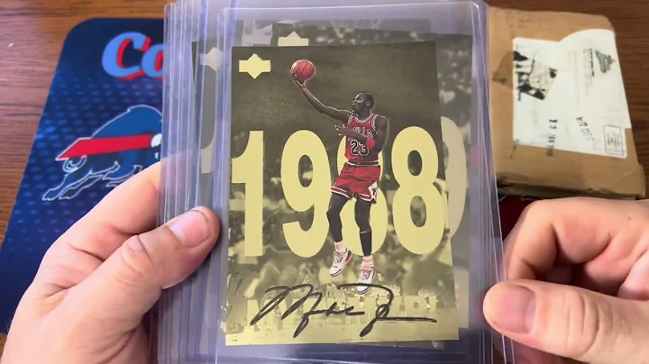 Michael Jordan Gatorade Set and Opening Some Junk Wax Era Packs