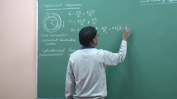 CBSE Physics - Understanding the spherical capacitor ( Capacitance ) , by SSI sir , B.Tech.IIT Delhi