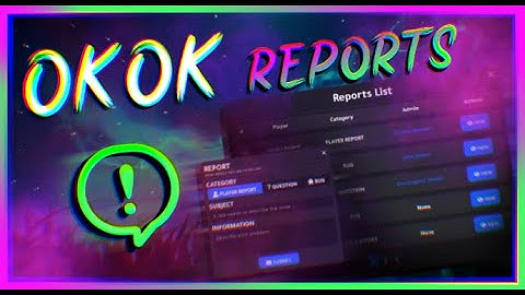 okokReportsV2 - The #1 Best-Selling Report System in FiveM