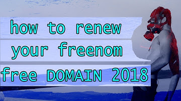 renew freenom domain  2018