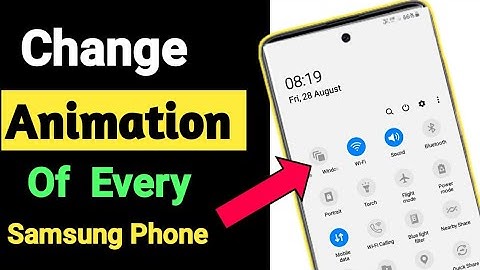 Change OneUI 2 Animation Of Every Samsung Phones |J6,J8,A50,A50s,A20,A70,A30s,A30,A20 More