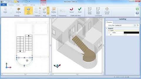 Vídeo Tutorial de Edificius - O Desenho da Escada - ACCA software