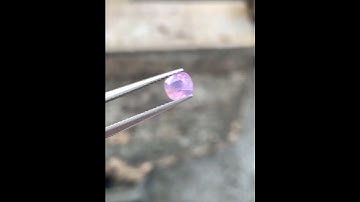 Saphire cháo hồng cắt giác đẹp sáng #gemstone #gem #music #ruby #love