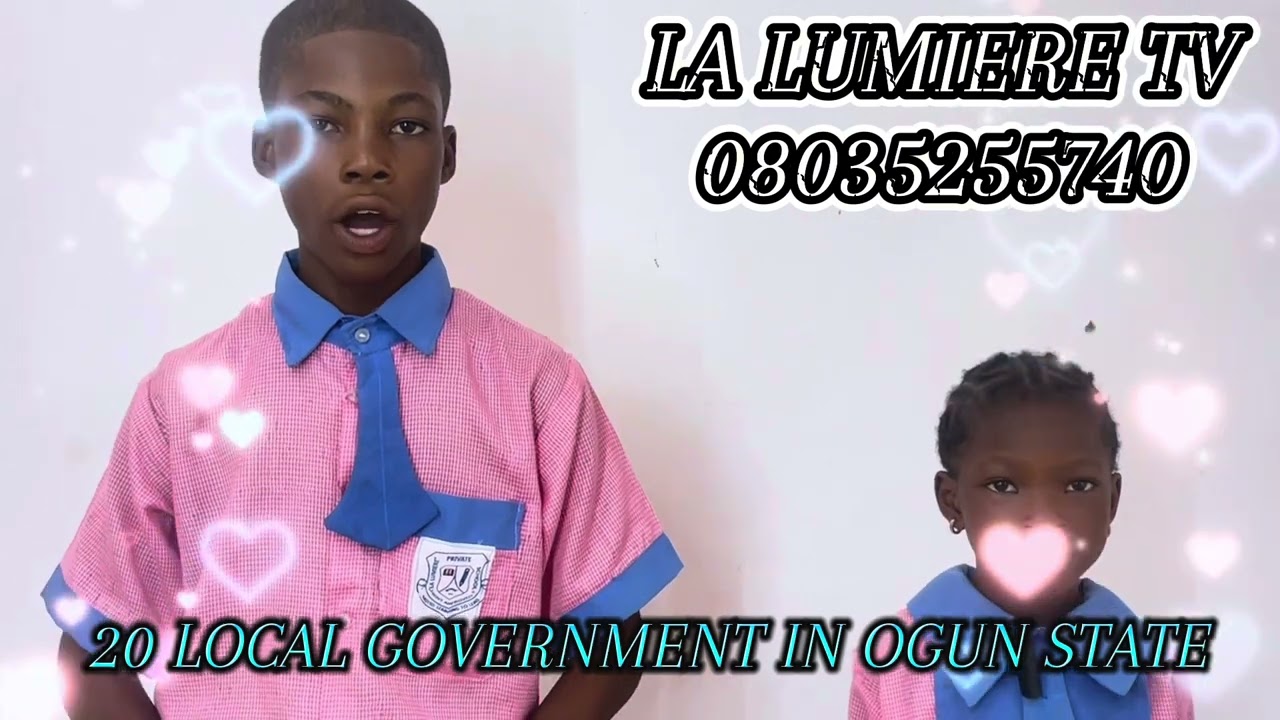 20 LOCAL GOVERNMENT IN OGUN STATE