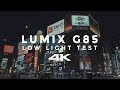 Lumix G85 Low Light Test 4K with 12-60mm Kit Lens Hokkaido Japan