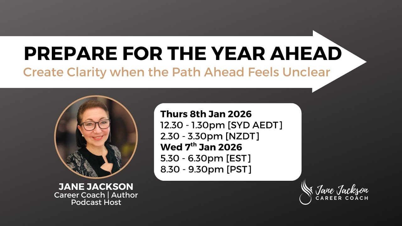 PREPARE FOR THE YEAR AHEAD: Create Career Clarity When the Path Ahead Feels Unclear 📱