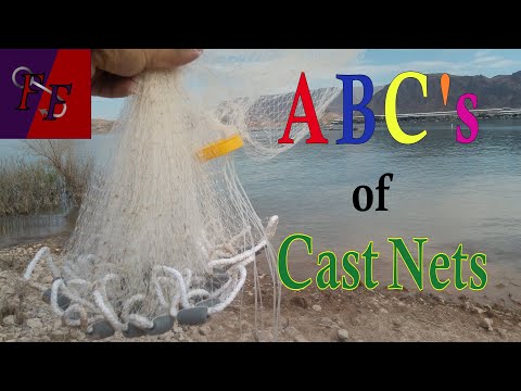 How to use a cast net in Lake Mead ❗ Easy, step by step 