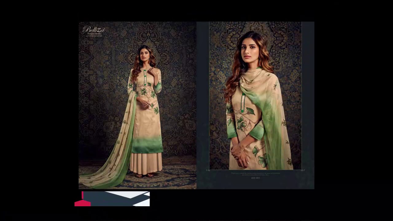 Belliza Designer Naishaa - Wholesale Suits Suppliers Surat Market - Sonal Textile