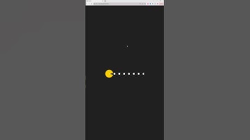 Pacman In HTML CSS #shorts #html #css #tutorial #trending #animation #pacman