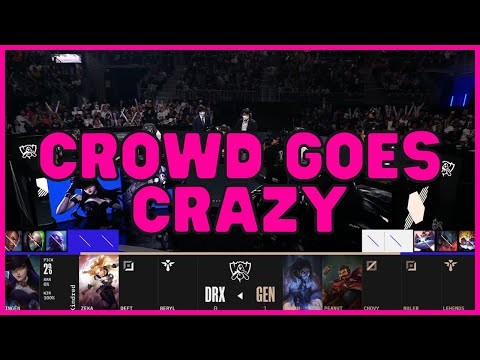 CROWD GOES CRAZY
