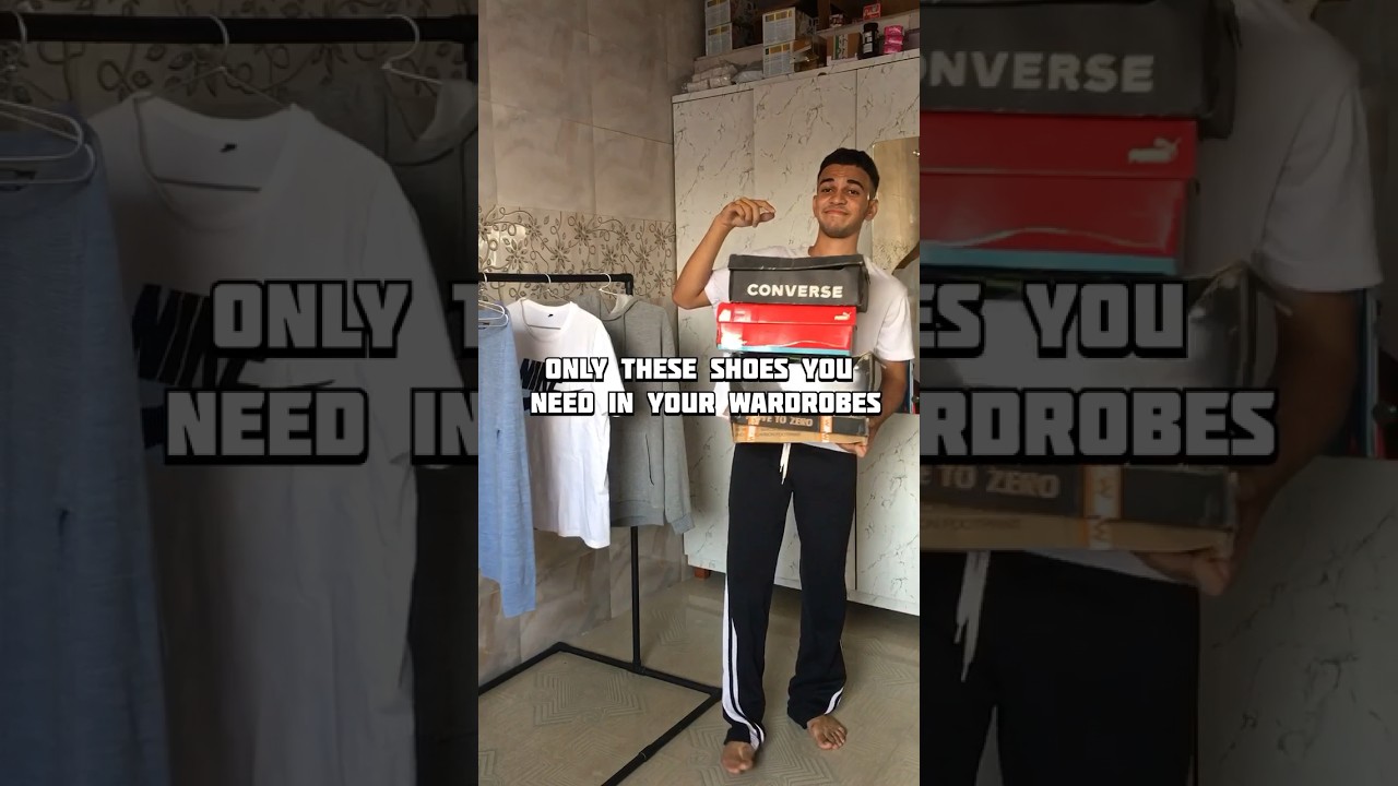 6 Must have shoes for men. 