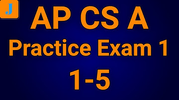 AP CS A Exam Cramming Made Easy | Practice Exam: Part 1