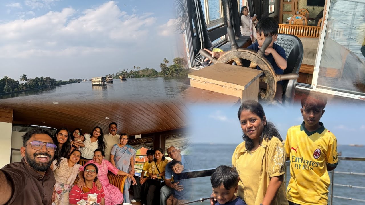 Our day in the boat house||family time||tiewvlogs 