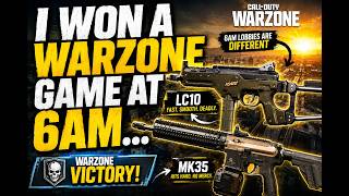 6AM Warzone Is A Different Game... (LC10 + MK35 Win)