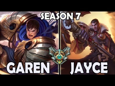 league of legends championship skins Best Garen Korea vs Jayce TOP Ranked Master Season 7