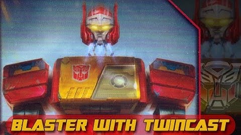 Transformers Titans Return Blaster with Twincast Headmaster