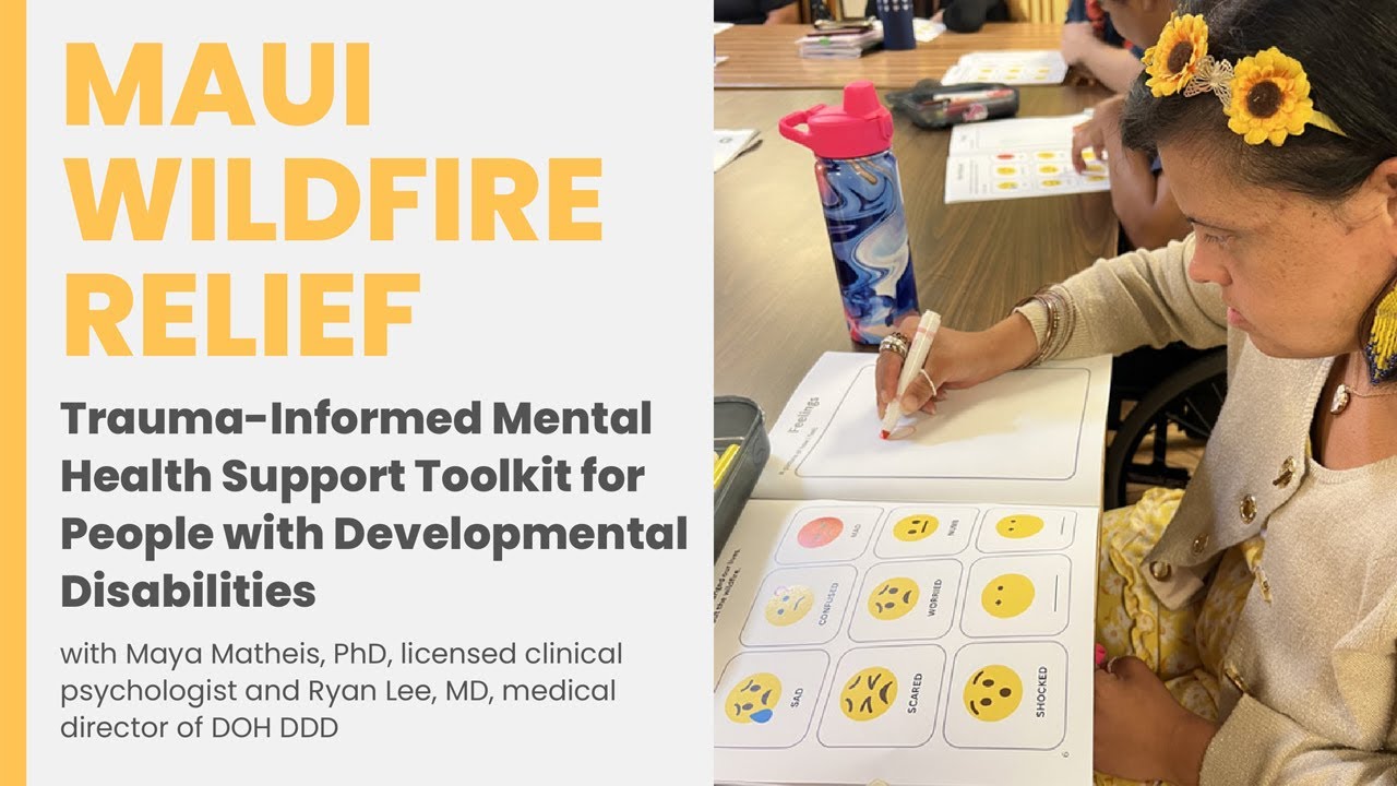 Maui Wildfire Relief | Trauma-Informed Mental Health Support Toolkit ...