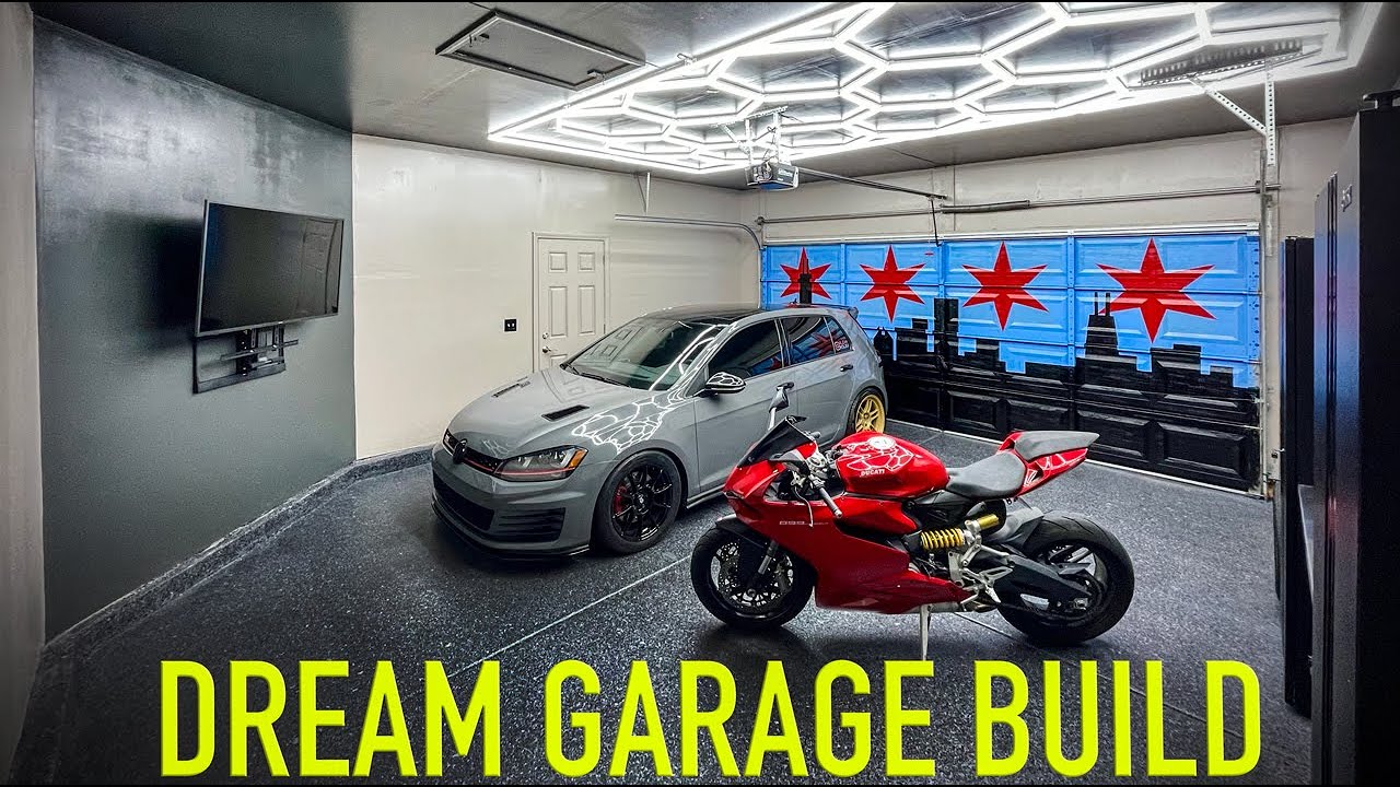 Building My Dream Garage - YouTube