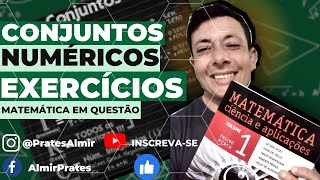 🔴☝️ EXERCÍCIOS sobre CONJUNTOS NUMÉRICOS 🔴☝️ EXERCÍCIOS sobre CONJUNTOS NUMÉRICOS