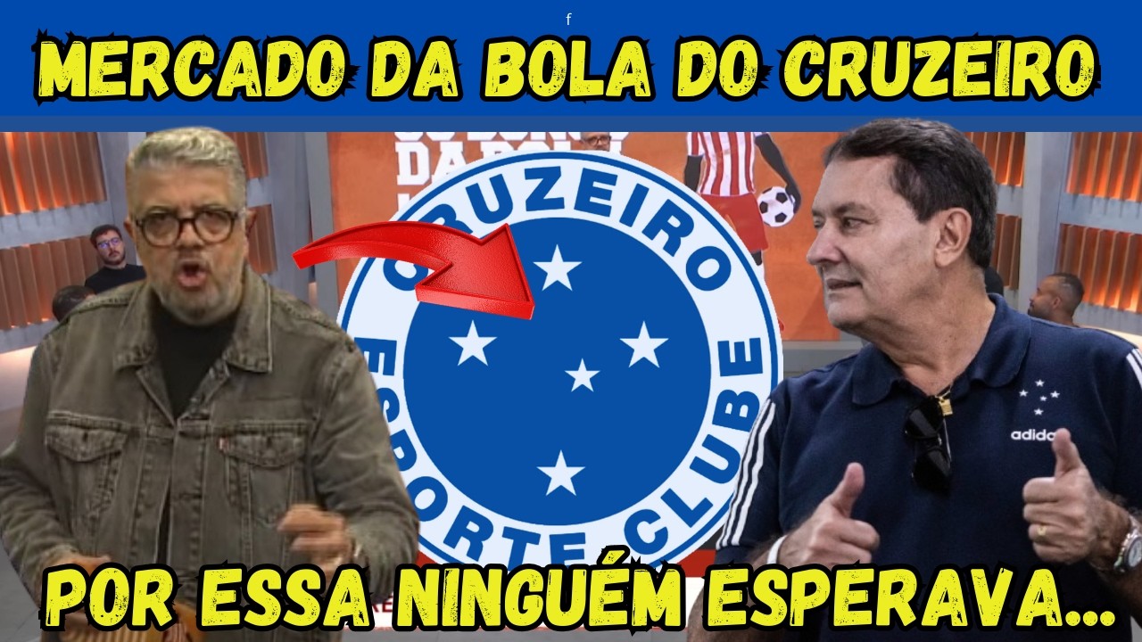 SURPREENDENTE! ESSA DECISÃO DO CRUZEIRO VAI DAR O QUE FALAR!